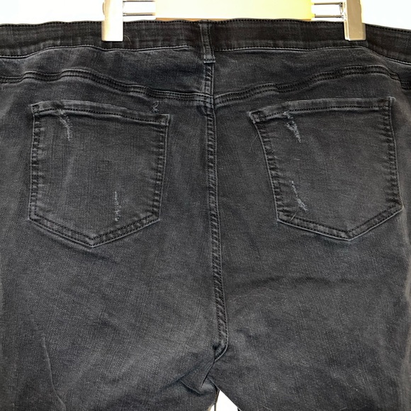 Torrid Sky High Skinny Premium Stretch High-Rise Jean With Distressing - Picture 6 of 14